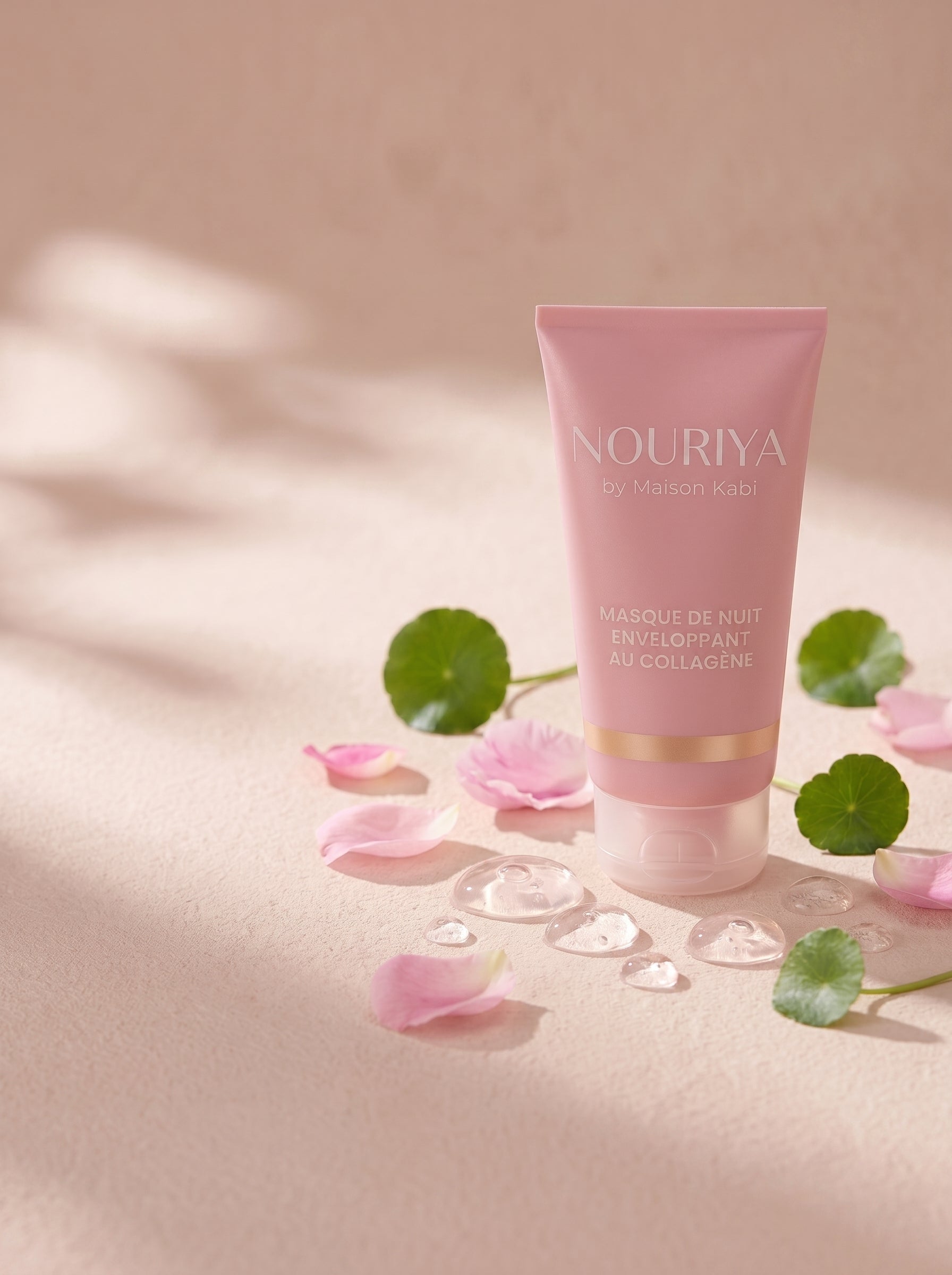 Masque de nuit NOURIYA avec pétales et actifs